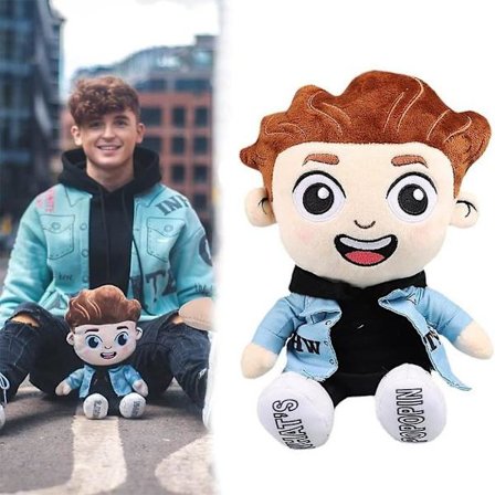 Caylus Plyslegetøj, 9,4 tommer Caylus Plysdukke, Gave til Spilentusiaster