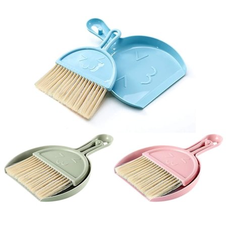 Mini dammsugare och borste set, 3 set små sopborste och dammsugare bärbar rengöringsverktyg set för hem kontor bilar tangentbord