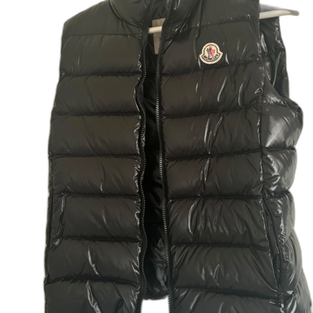Svart dunväst från Moncler