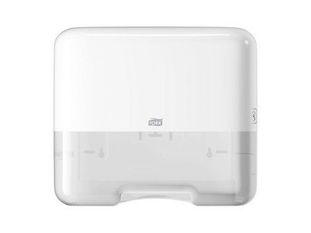 TORK Dispenser H3 Handduk mini vit - Lyreco - Städ och hygien - Toalettpapper och torkpapper - Hållare - Pappershanddukar