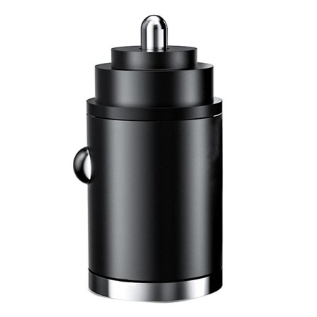 100w Usb-autonlaturi Mini Näkymätön Autonlaturi Nopea Lataus Sopii /// Matkapuhelimiin