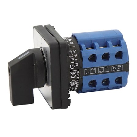 Universal Omkopplare för Växling 3 Positioner Dubbel Strömöverföringsbrytare DC 220v AC 380v