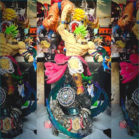 Goku vs Broly 28 cm PVC-figur - Dragon Ball-samlerstatue til skrivebordsdekoration og gaver