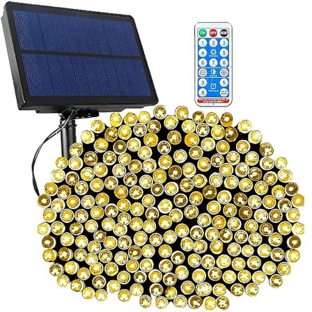LED-solcellsjulbelysning 100m 334.5ft 1000led 50m 500 Led