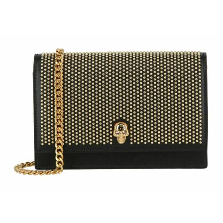 Alexander McQueen, Stud Crossbody Bag Czarny, Kobieta, Rozmiar: ONE Size