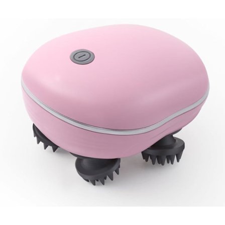 Vandtæt Trådløs Kæledyrsmassageapparat til Hunde og Katte med Type-C Opladning, 3 Hastighedstilstande til Krops- og Hovedbundsmassage, Stresslindring,