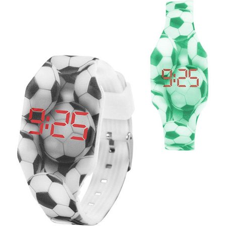 Digital LED-klocka för flickor, pojkar och barn. Mjukt silikonarmband för barn och vuxna