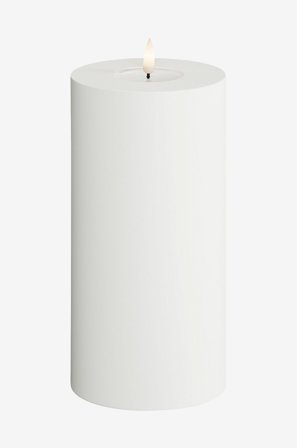 DeluxeHomeart - LED udendørs bloklys 10x20 cm - Hvid - Dekorationsbelysning - Fra Homeroom