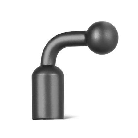 Universal 17 mm kuglebeslag Base Adapter Telefon Tablet Navigator 1/4 skruemontering