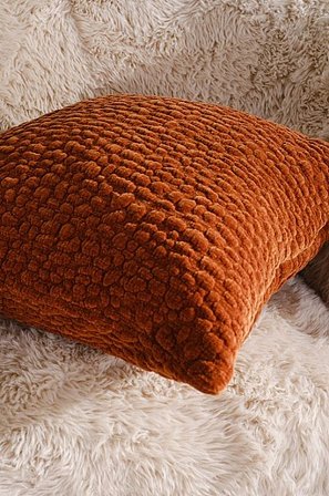 Jotex - Kissenbezug 50x50 Cm Rostbraun - WILLY - Kaufe Dekokissen und Kissenbezüge bei Jotex