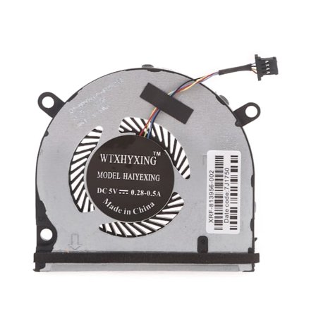CPU/GPU-fläkt Laptop Kylfläkt DC 5V 0,5A 4-stift 4-tråds OEM för HP ENVY X360 15-DS 15-DR 15-DR0004TX 0006TX Laptop Part