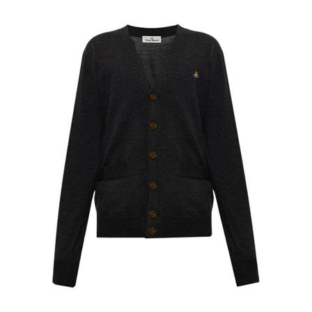 Vivienne Westwood, Wool cardigan Zwart, Heren, Maat:L