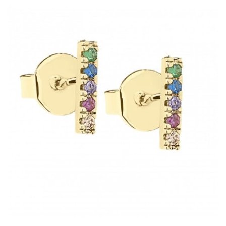 Øreringe - ALMA&CO - Jessica - Forgyldt messing - 18 karats guld - Stempel 375/1000