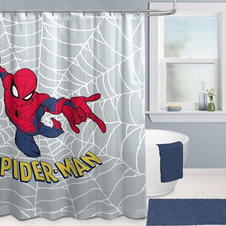 Duschdraperi Spiderman Bad Guys Beware