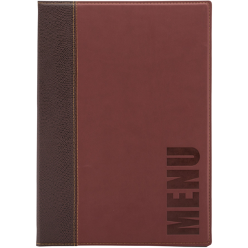 Menypärm Securit Läder A4