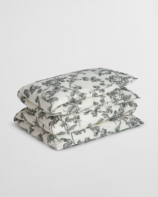 GANT - Enkeltdynetrekk i tretrykk 140x200cm og 220cm tartan green