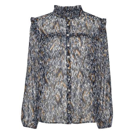 Saint Tropez, Presley SZ Shirt Szary, Kobieta, Rozmiar: S