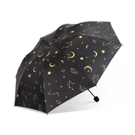 Fashion Sky med Stjärna Automatiska Parasoller INS Inverted Parasoll F