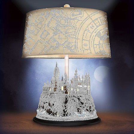 The Bradford Exchange Harry Potter Hogwarts Castle Lysende Skulptur BordlampeBY