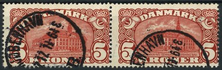 Danmark - AFA 67 - Stemplet parstykke