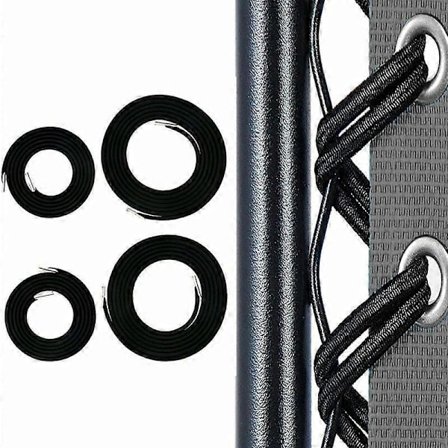 Ersättnings Universal Elastisk Rep för Lafuma Relax Fåtölj, Lafuma Lounge Stol, Nollgravitations Fällstol, Bungee Relax Fåtölj (2 2m/78 tum+2 1