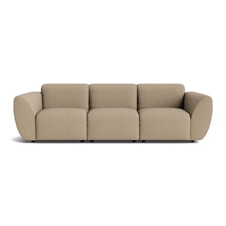 Wednesday 3 personers sofa - Raisa Beige - 272x94x78 - Sofa, 3 personers sofa