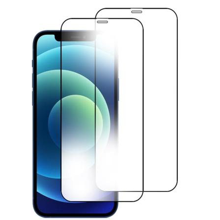 2-pack Skärmskydd Iphone 12 Pro Max Fullskärm I Glas Transparent
