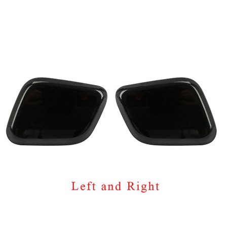 SQBB Spylermunnstykksdeksel for frontlykter til Nissan Qashqai Dualis J11 2014 - 2018, ubehandlet hette