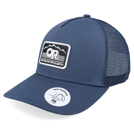 Outdoor Research - Blå trucker Keps - Advocat Hi Ca Dawn A-Frame Trucker @ Hatstore