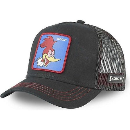Tegneserie kanin and baseballcaps anime sommer mesh caps amerikansk truckerhatt solskjerm Woodpecker Wu Di