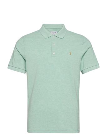 Blanes Polo Shirt Polos Short-sleeved Sininen Farah