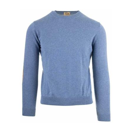 Alviero Martini 1a Classe, Round-neck Knitwear Niebieski, Mężczyzna, Rozmiar: M