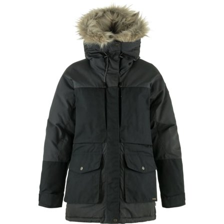 Fjällräven Polar Expedition Parka S - female - Iron Grey-Black - Dunjakkes