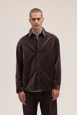 NN.07 Casper Overshirt Herre Brun