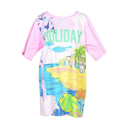 Moschino - Klänningar - Rosa - Dam - Storlek: M, Dam, Storlek: M