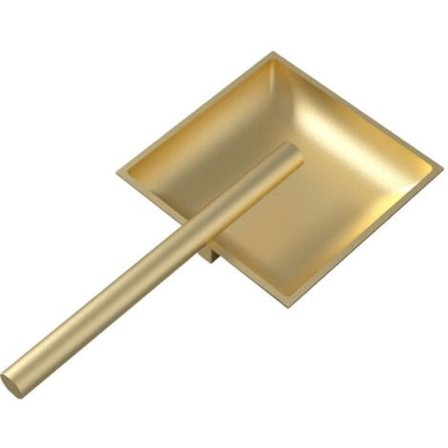 Split Helhus Möbelskåpsdörrhandtag Split Kvadrat Inlägg Handtag med Stick (87*87*16mm)