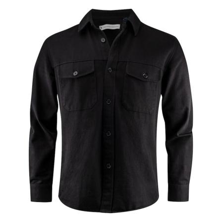 James Harvest Unisex Adult Highwoods Shirt S Svart