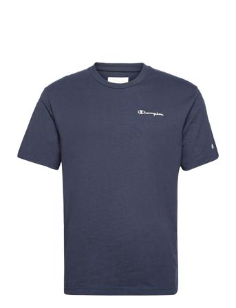 Crewneck T-Shirt Blue Champion Rochester