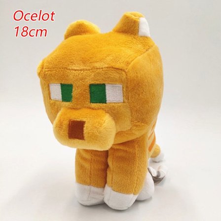 Minecraft Pehmolelu Ocelot - 18CM