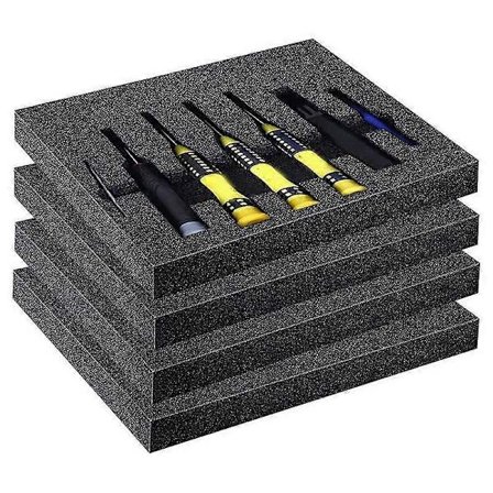 Polyethylenskumplate - 4-pakning med polyuretanskumputer for pakking og håndverk, 16 tommer x 12 tommer x