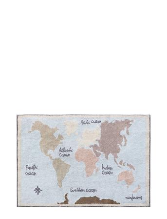 Washable Rug Vintage Map Home Kids Decor Rugs And Carpets Rectangular Rugs Multi/patterned Lorena Canals