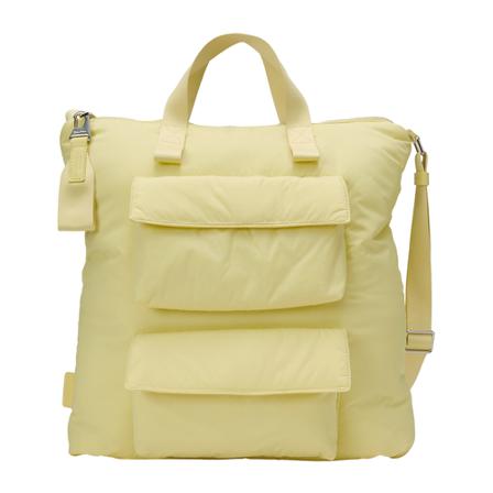 Marc O'Polo Puffy-Shopper , Geel , Dames , Maat: ONE Size