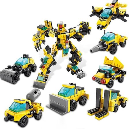 345 st Engineering Building Toys Kit Fordon Block Kit Pedagogisk Byggsats Gåvor För Barn Pojkar Flickor