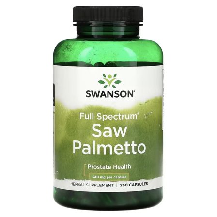 Saw Palmetto (Dvergpalme) 540 mg 250 kapsler