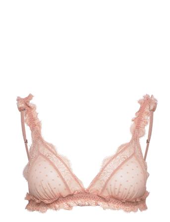 Love Lace Lingerie Bras & Tops Soft Bras Triangle Bras Rosa Love Stories