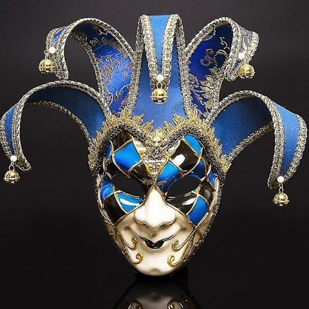 Halloween Party Carnival Mask, Italien Venedig Masquerade Christmas Cosplay Mask