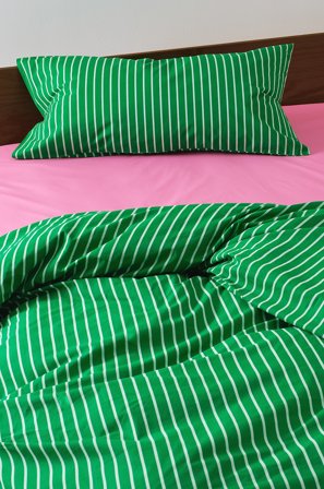 Jotex - Putetrekk 50x90 Cm Økologisk Smaragdgrønn/mint - SIMA - Kjøp Putevar hos Jotex