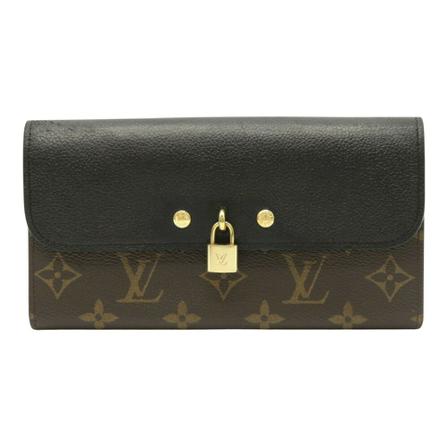 Louis Vuitton Vintage, pre-owned Wallet Portefeuille Venus Zwart, Dames, Maat:ONE Size,Canvas