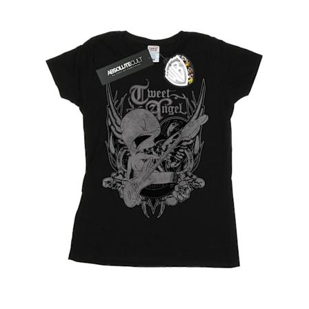 Looney Tunes Dam/Damer Tweety Pie Rock Bomull T-shirt S Bla Black S