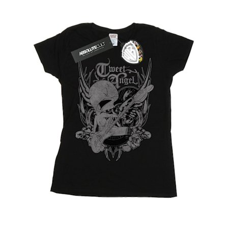 Looney Tunes Dam/Damer Tweety Pie Rock Bomull T-shirt S Bla